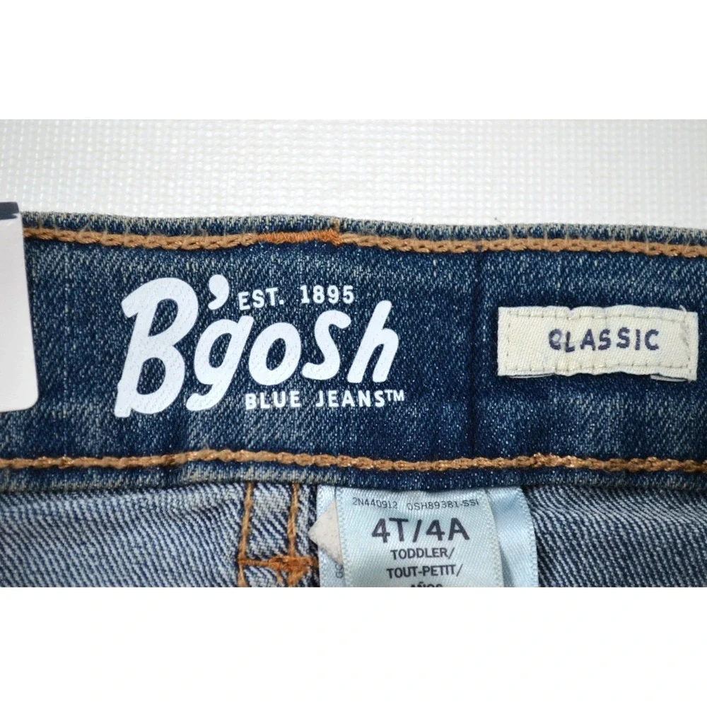 Nwt's OshKosh B'gosh Blue‎ Jeans 4T Toddler Boy Classic